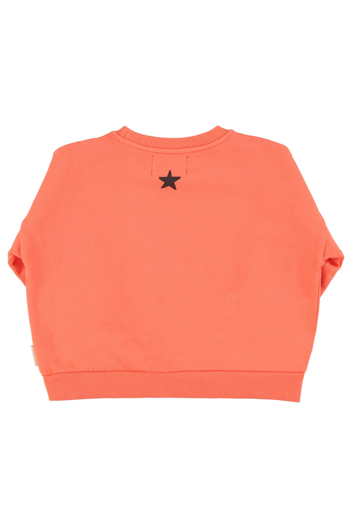 Piupiuchick - sweatshirt - orange with music print