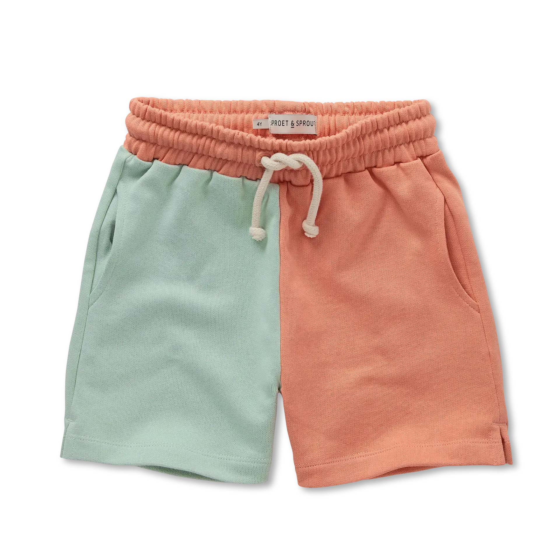 Sproet & Sprout - short colourblock - orange ace