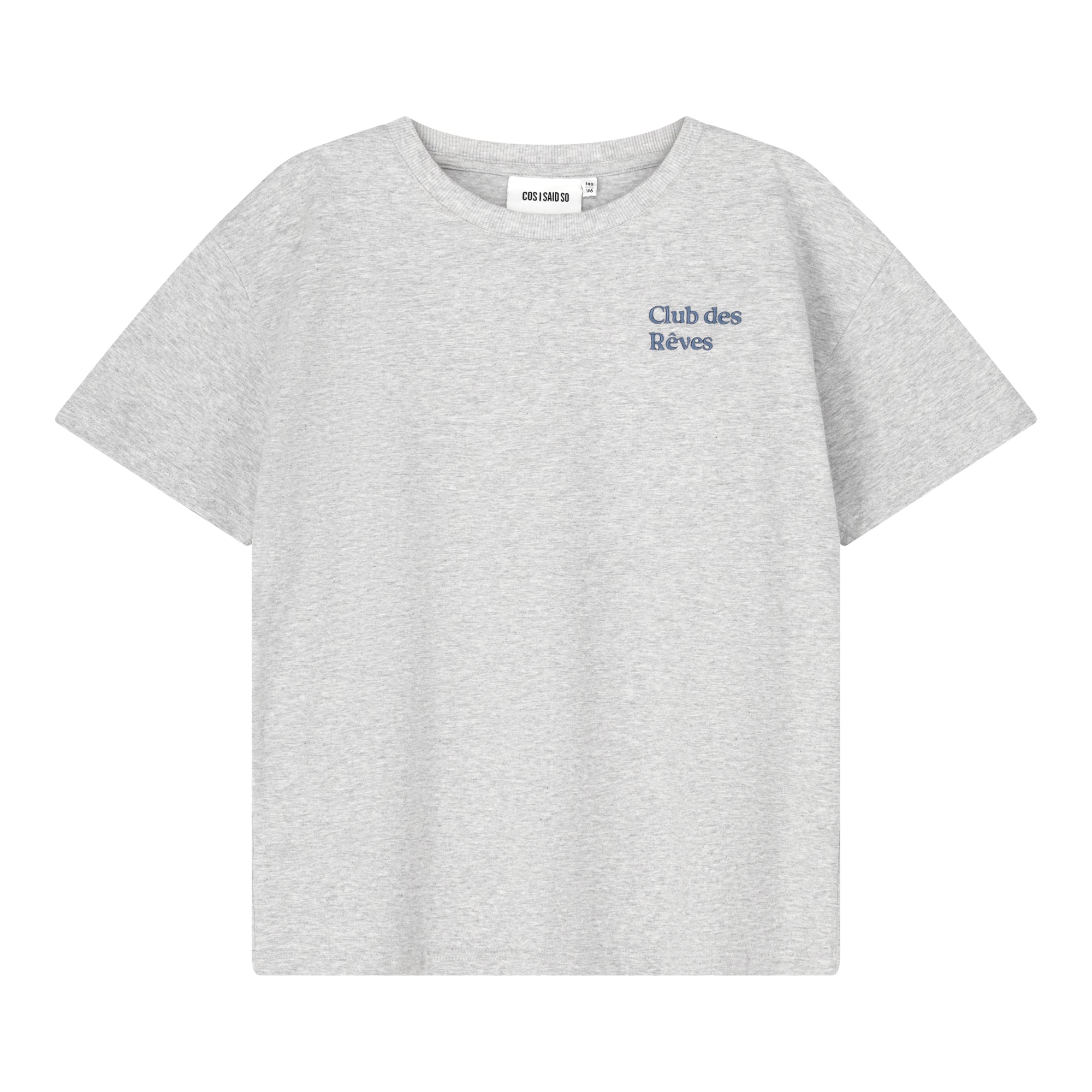 Cos I Said So - tshirt club des rêves - grey melange