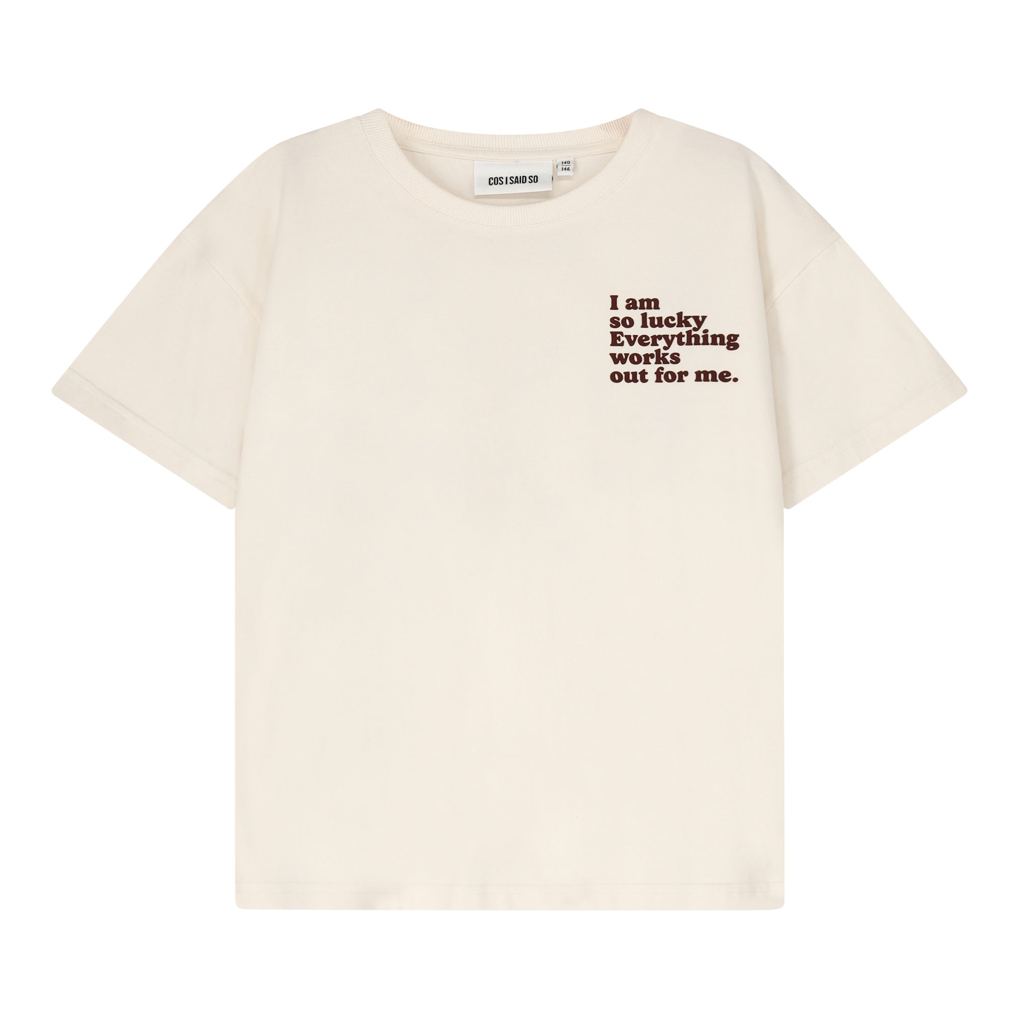 Cos I Said So - tshirt lucky charms - powder