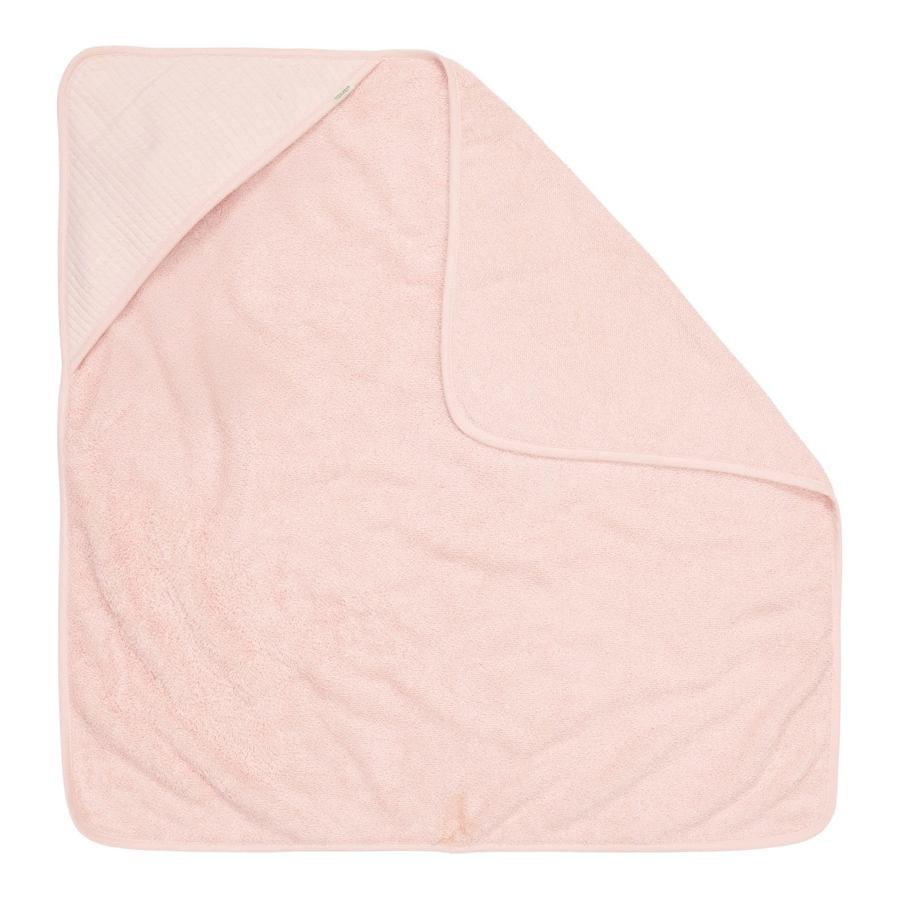 Little Dutch - badcape - pure soft pink
