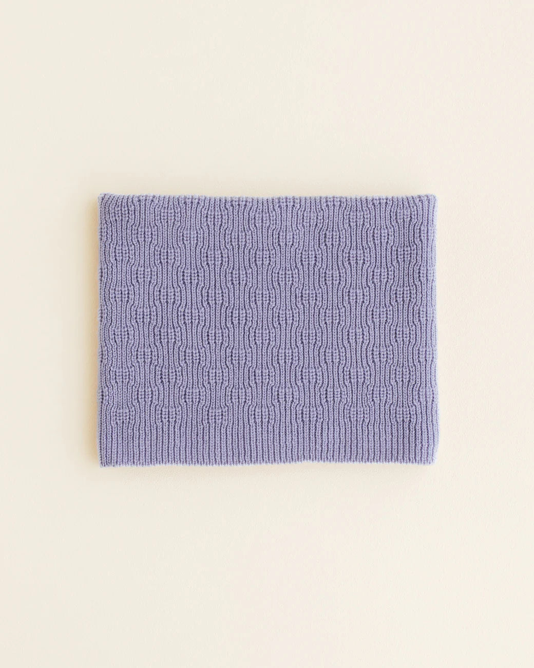 Hvid - tube scarf - lilac