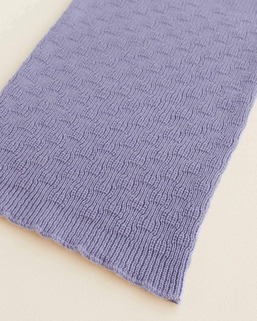 Hvid - tube scarf - lilac