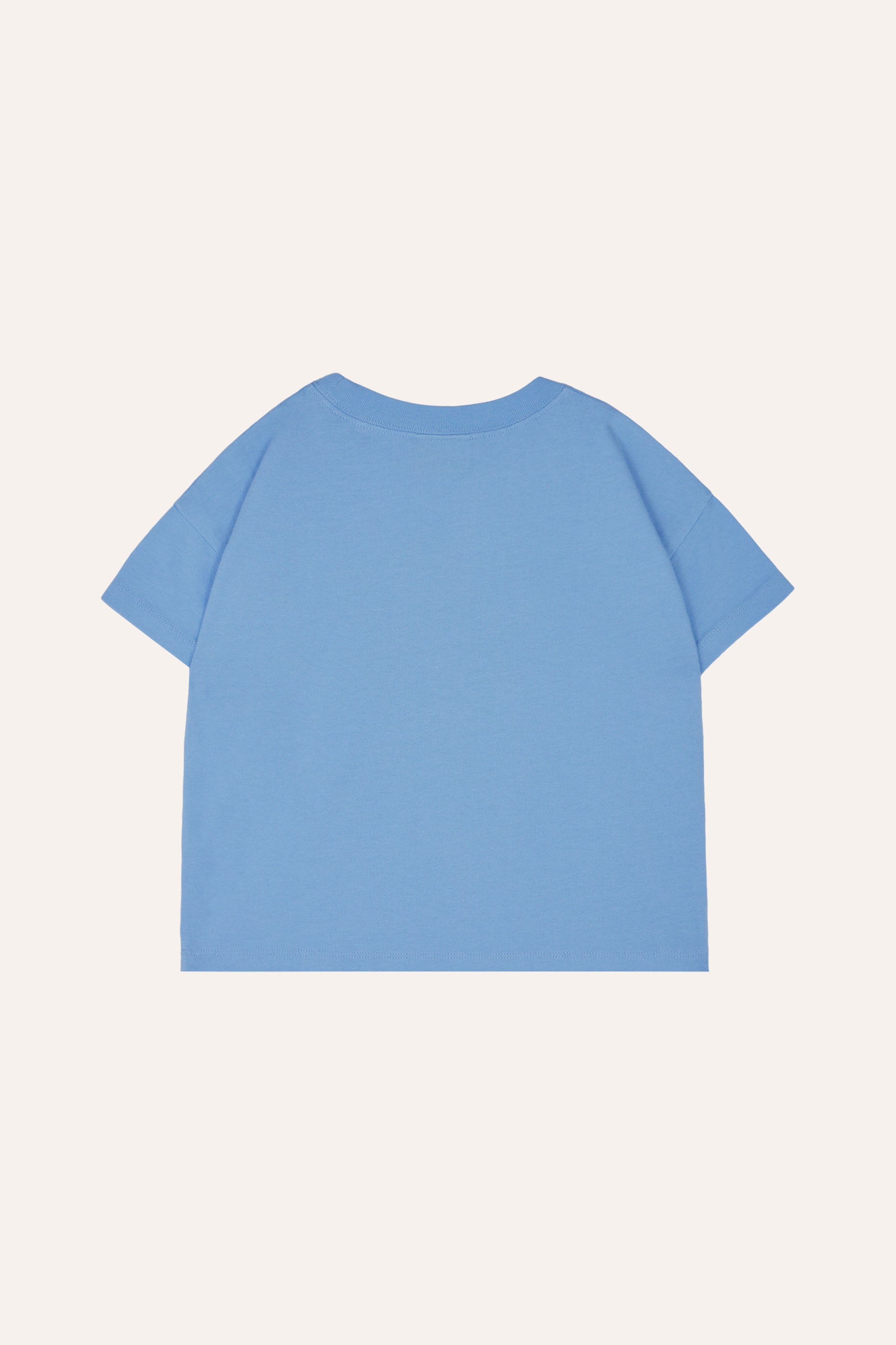 The Campamento - mr happy man tshirt - light blue