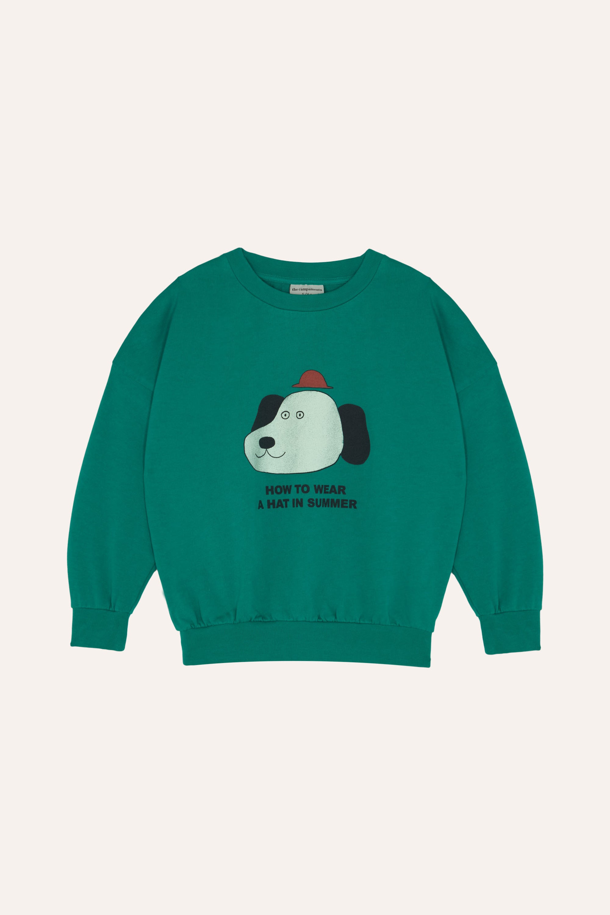 The Campamento - dog oversized sweatshirt - green