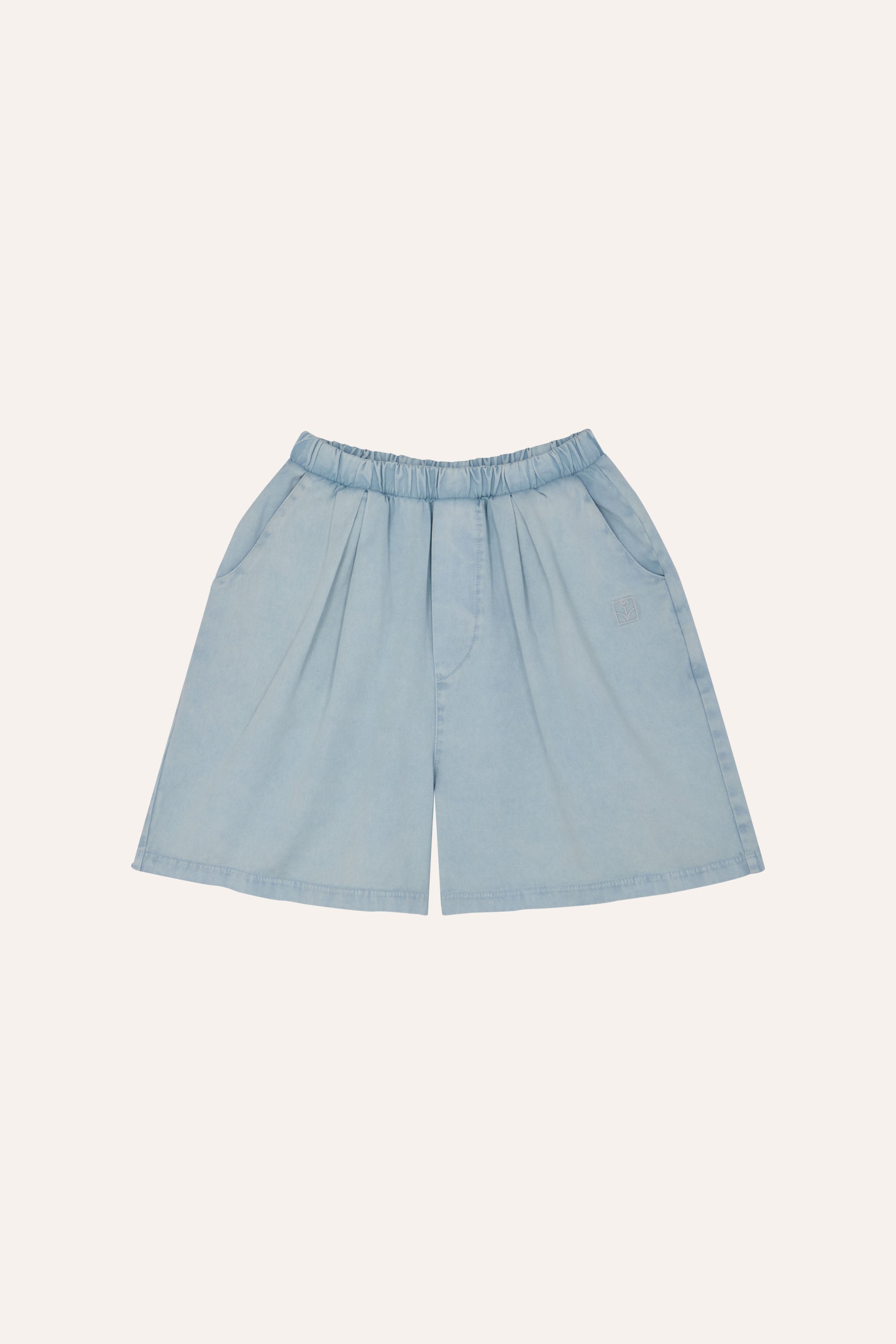 The Campamento - denim shorts - light blue