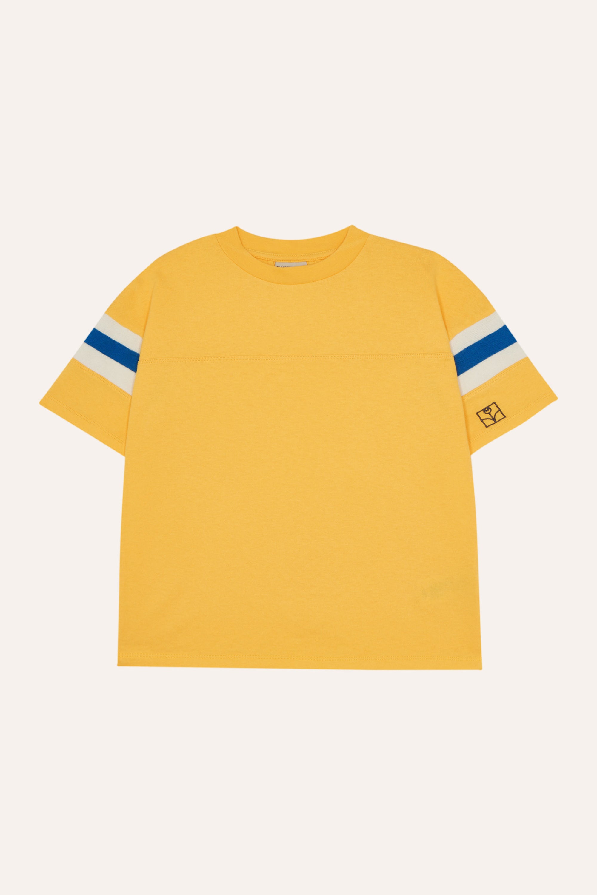 The Campamento - bicolor band yellow tshirt - yellow