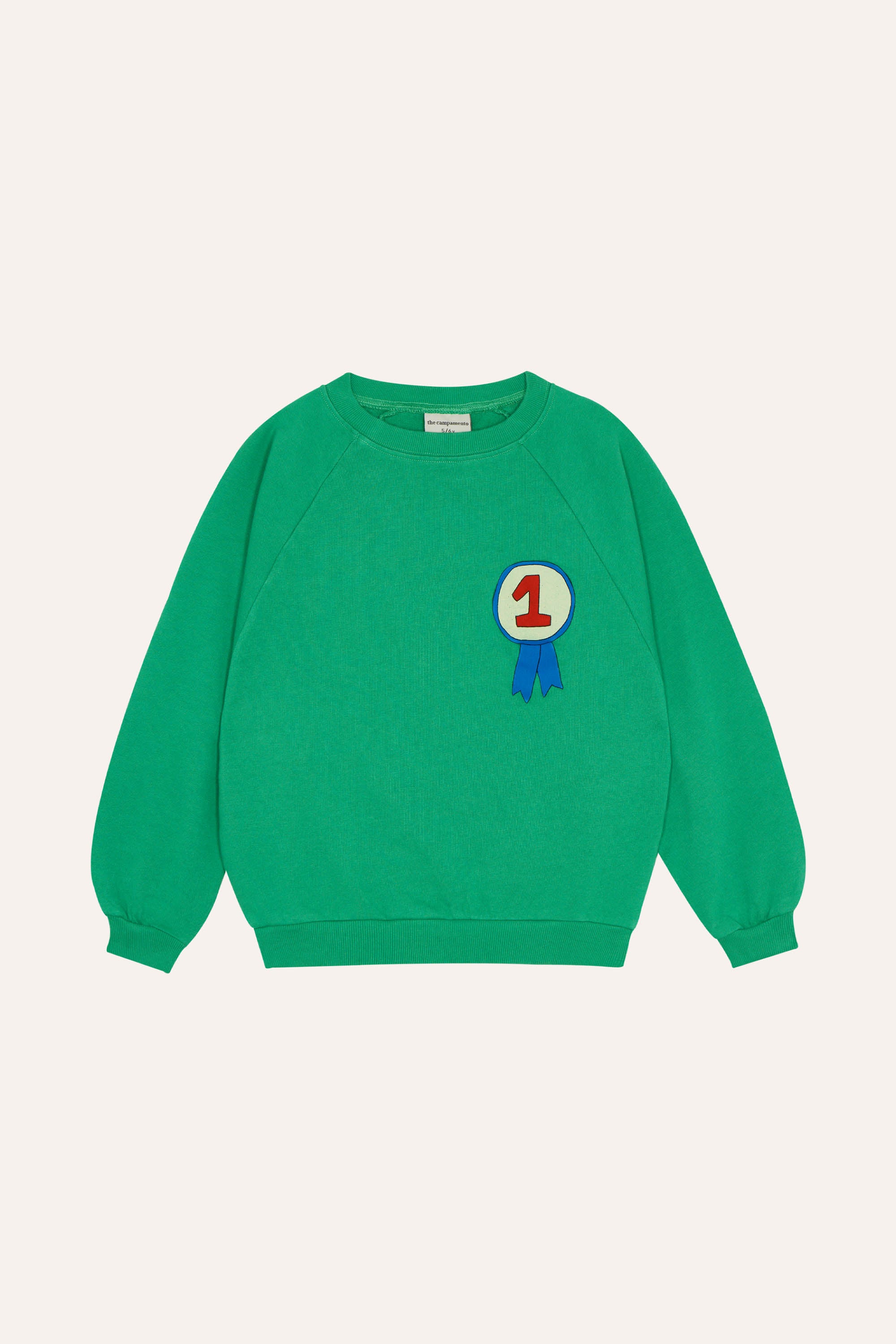 The Campamento - number one sweatshirt - green