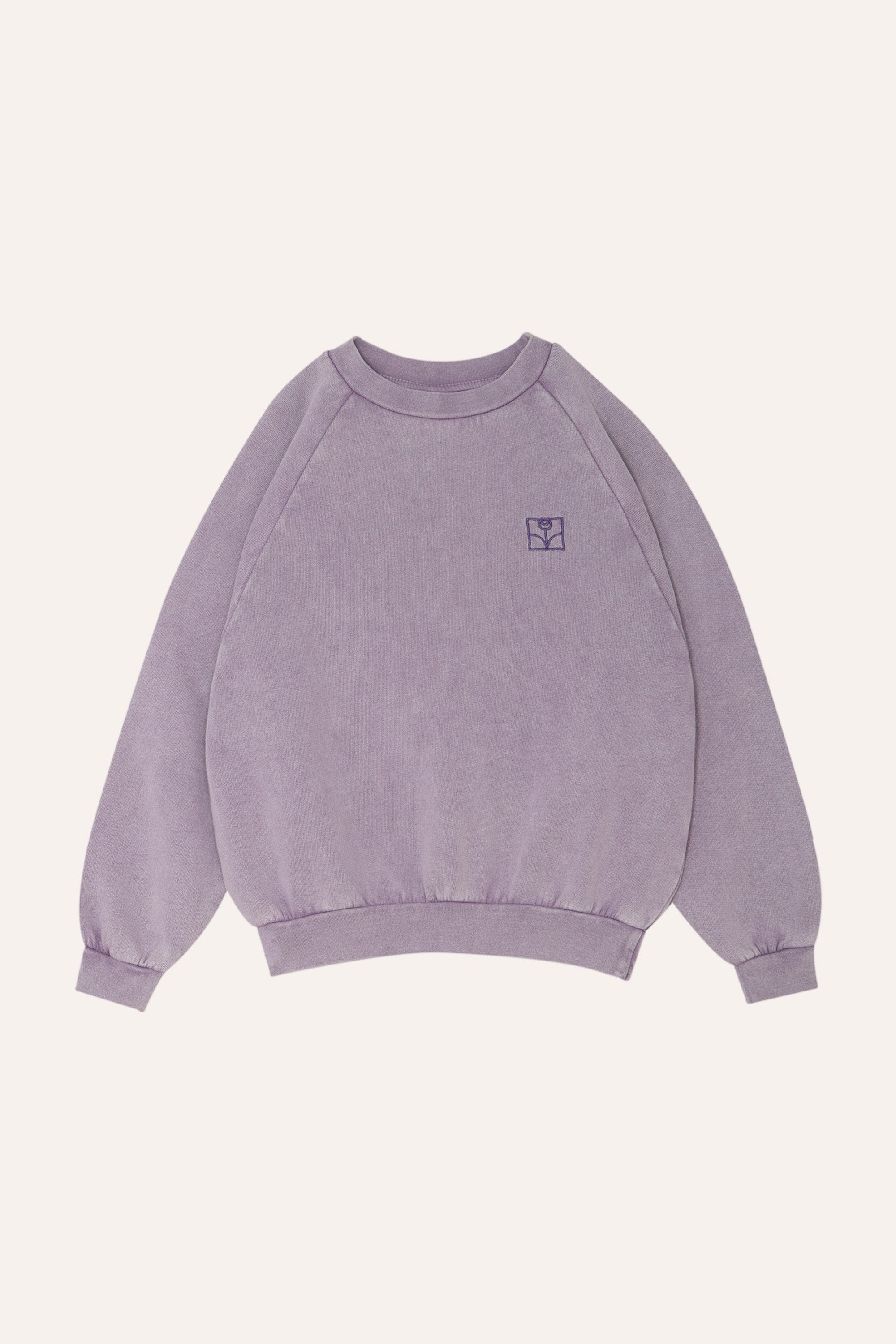 The Campamento - oversized sweatshirt - purple washed