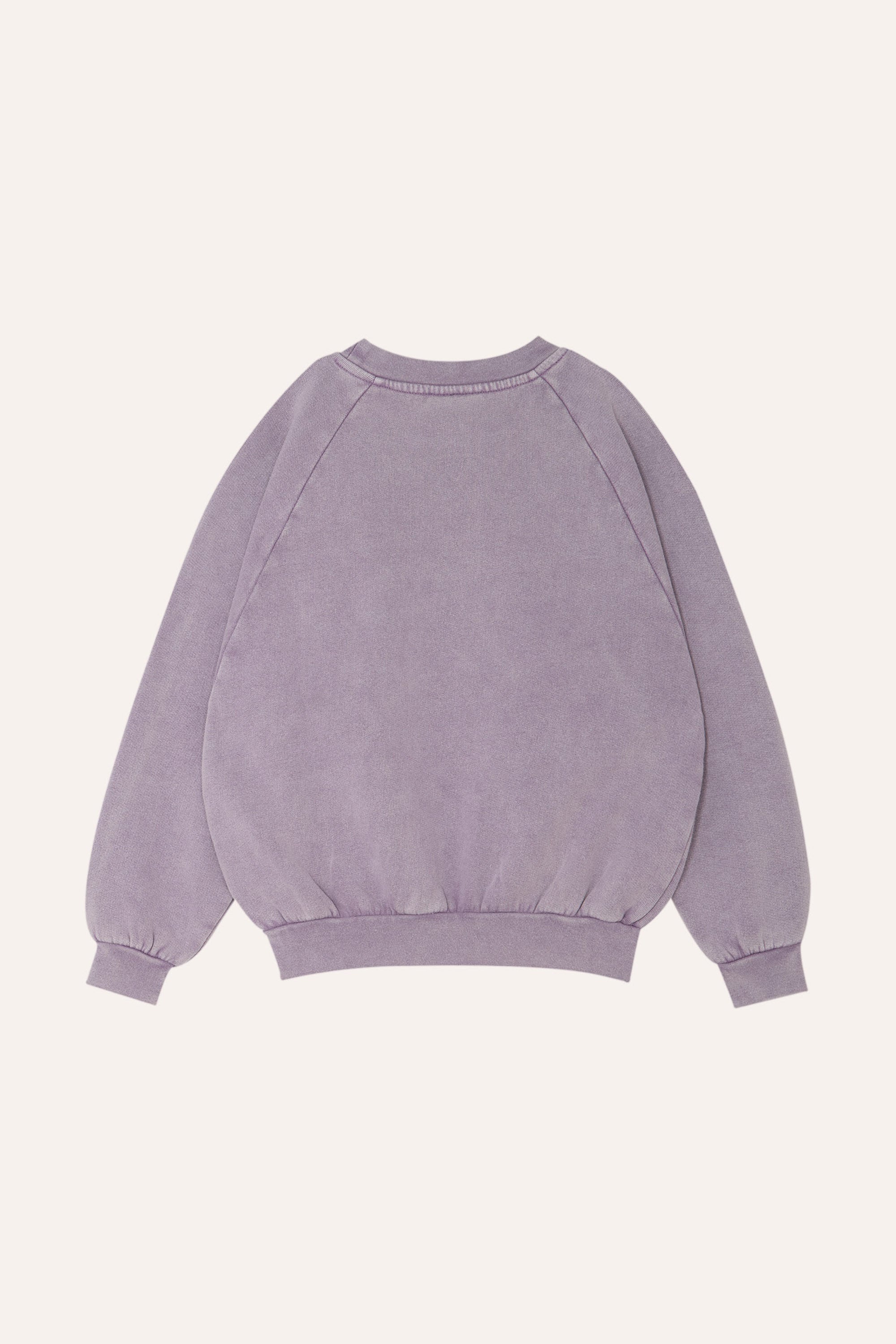 The Campamento - oversized sweatshirt - purple washed