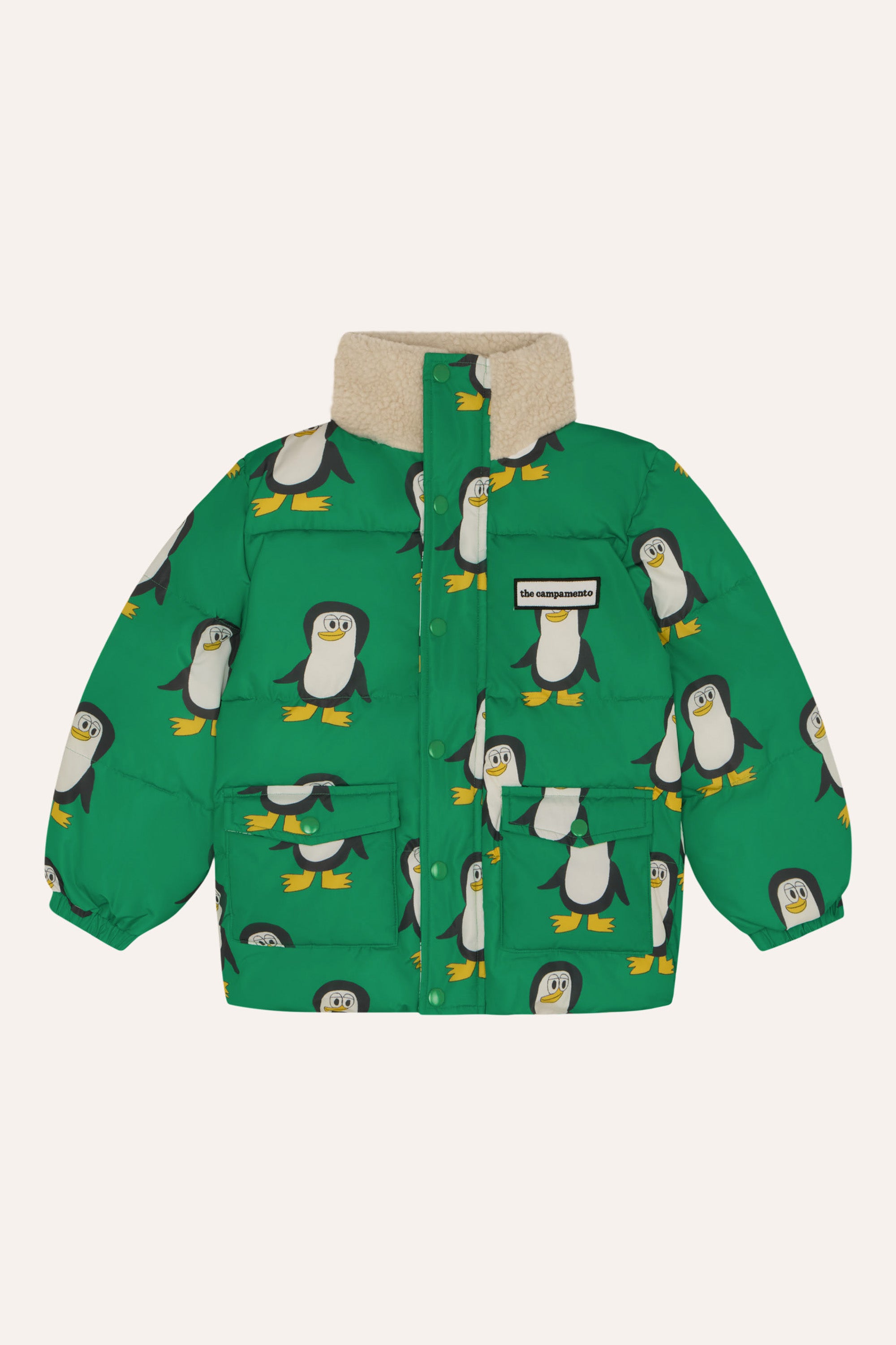 The Campamento - puffer jacket - penguins