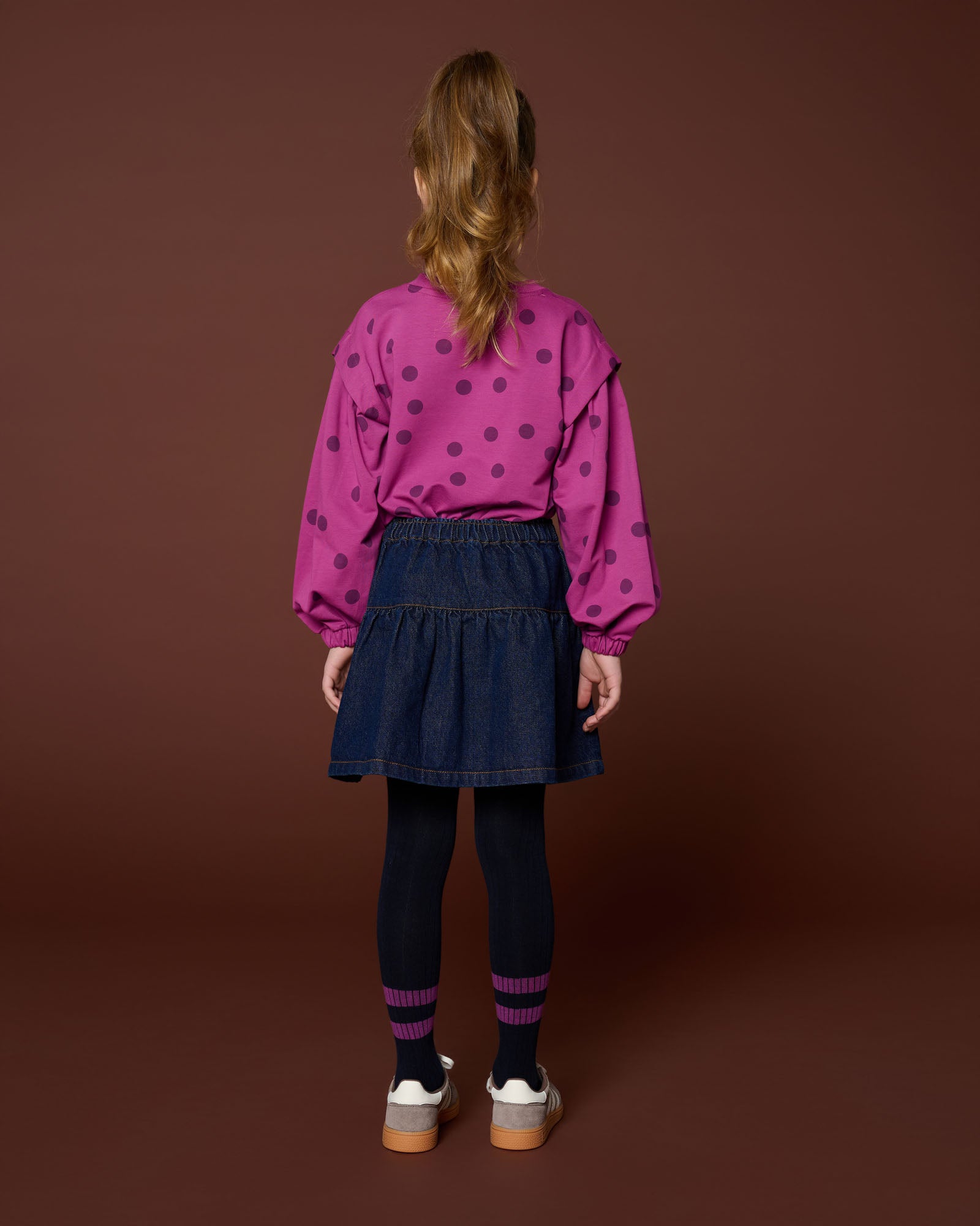 Petit Blush - tights - blue/orchid