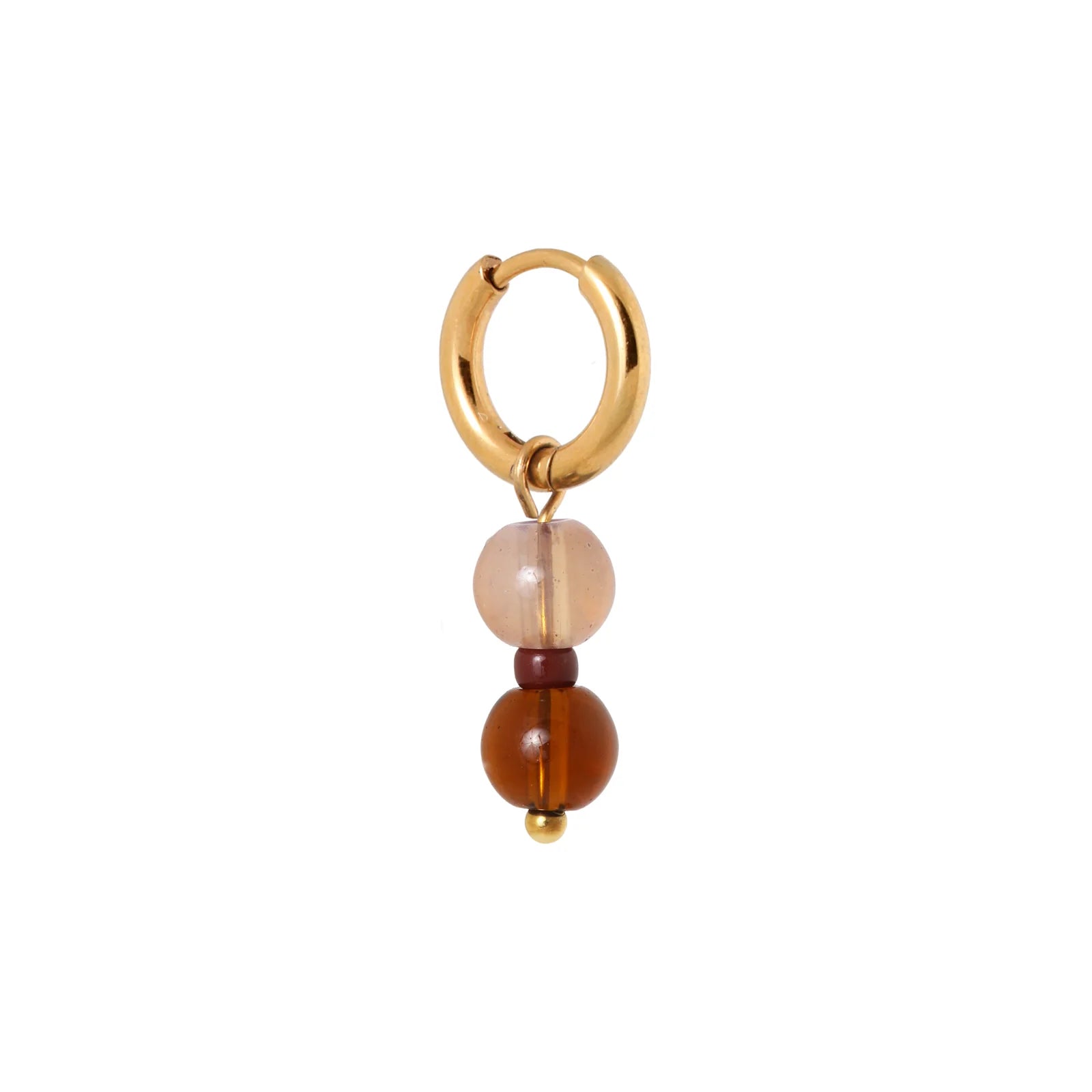 Label Kiki - 3.0 truffle punch hoop gold