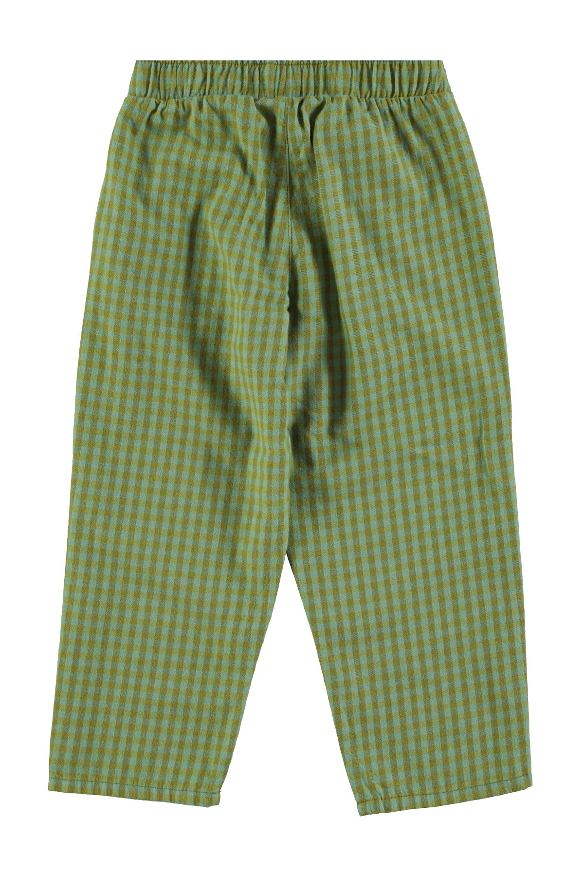 Piupiuchick - unisex trousers - green checkered