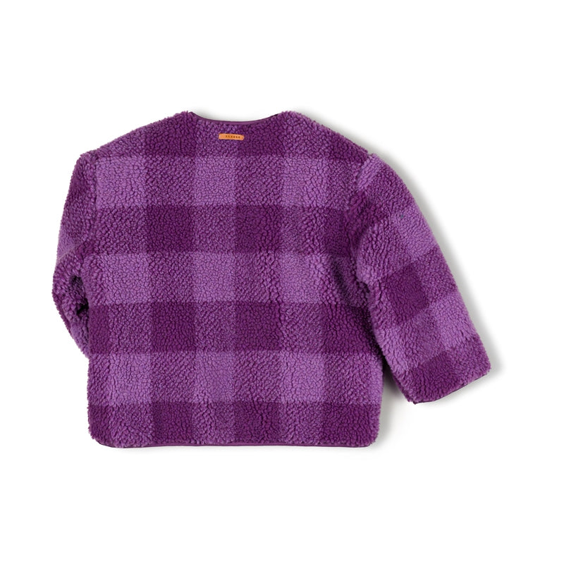 Nixnut - check jacket - teddy