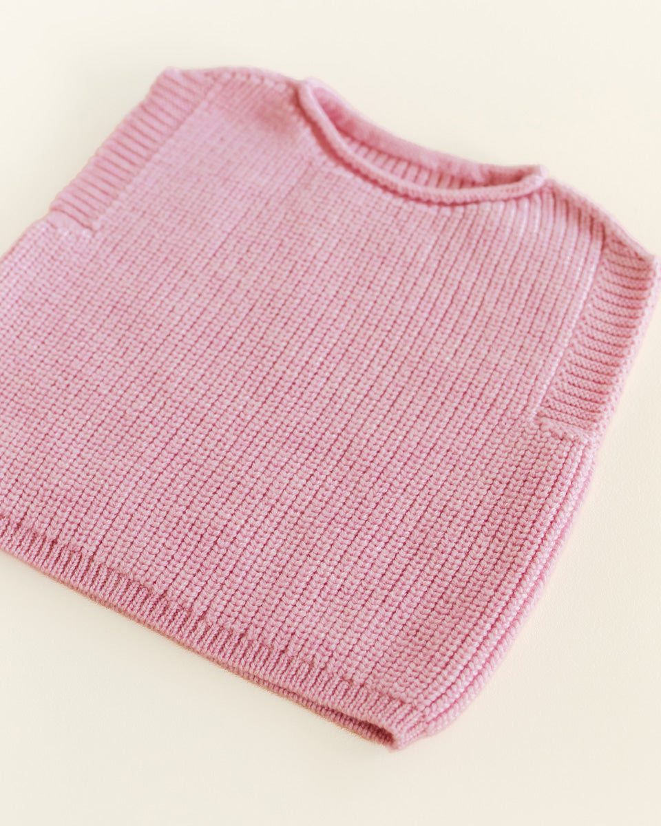 Hvid - harvey vest - cotton candy