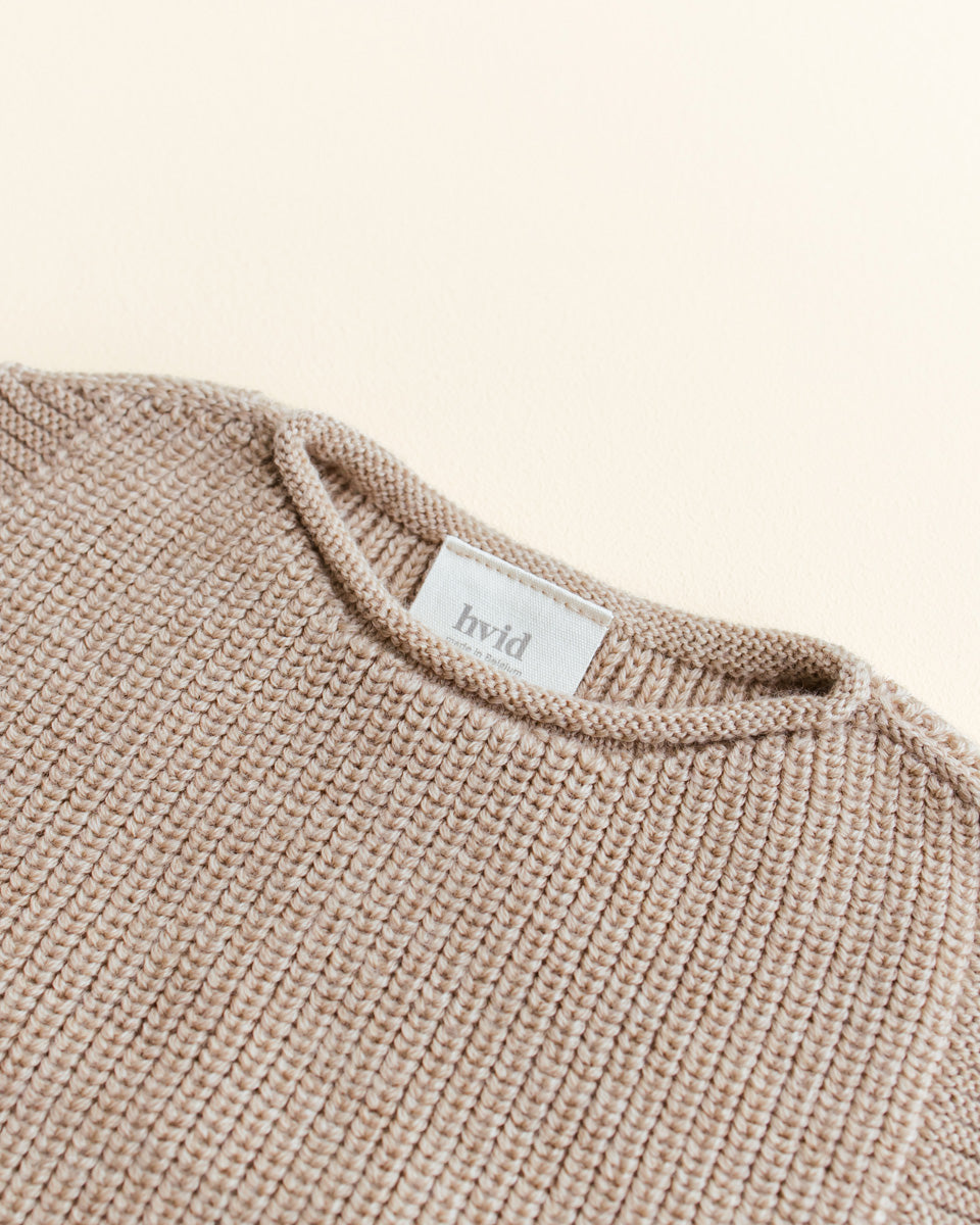 Hvid - harvey vest - sand