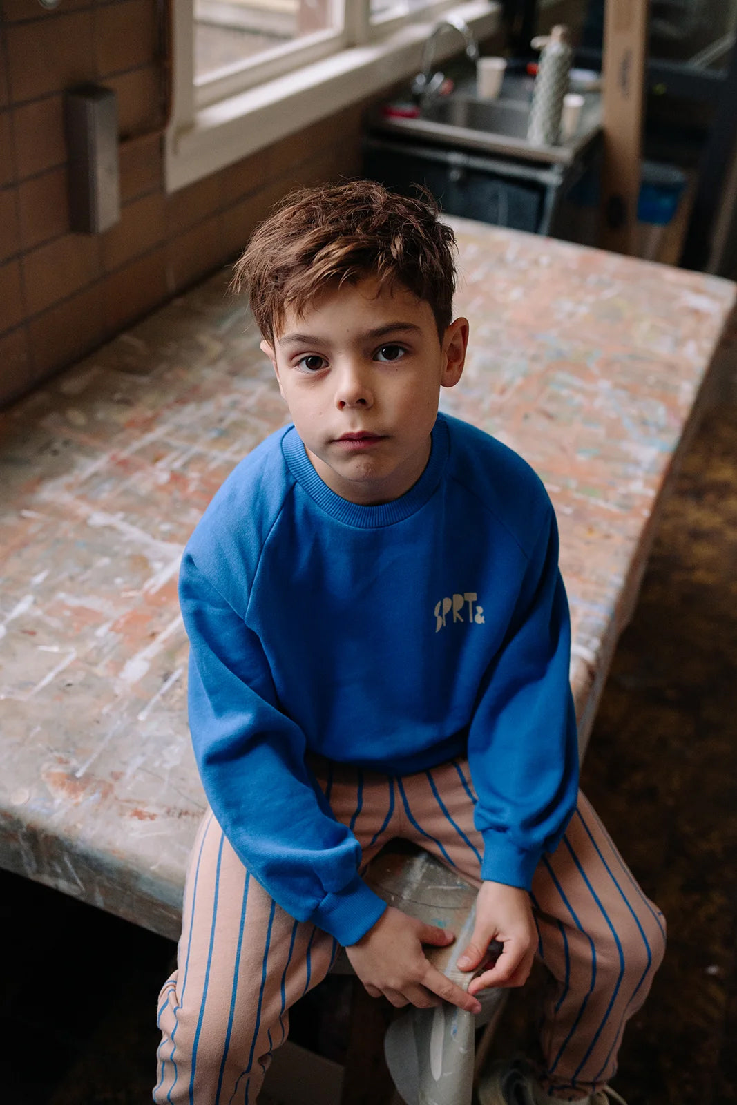 Sproet & Sprout - sweatshirt logo - deep blue