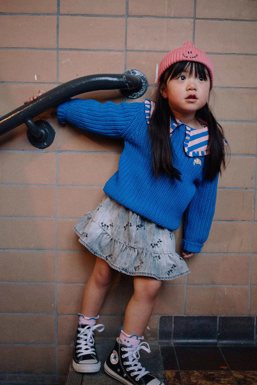 Sproet & Sprout - blue denim skirt