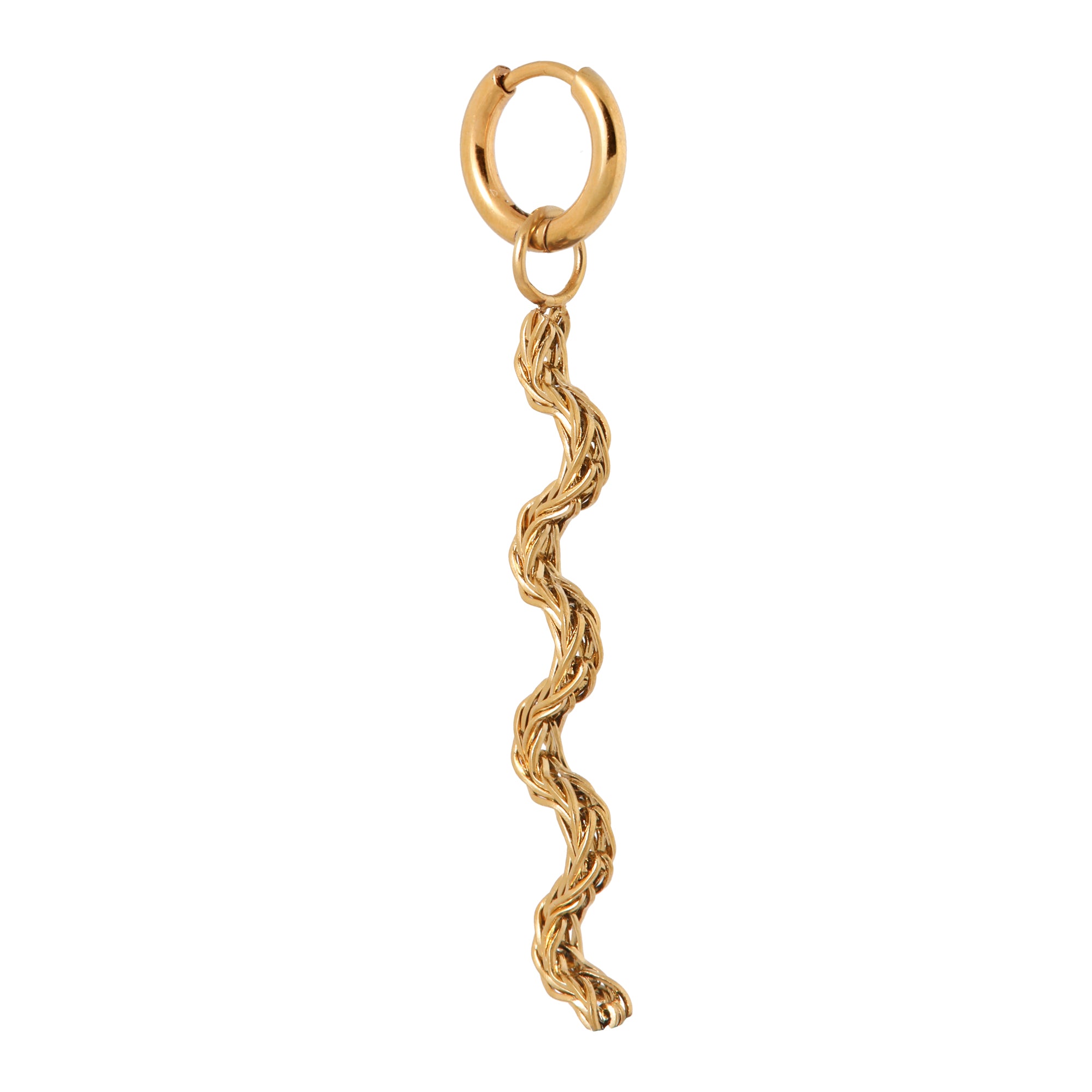 Label Kiki - waves hoop gold