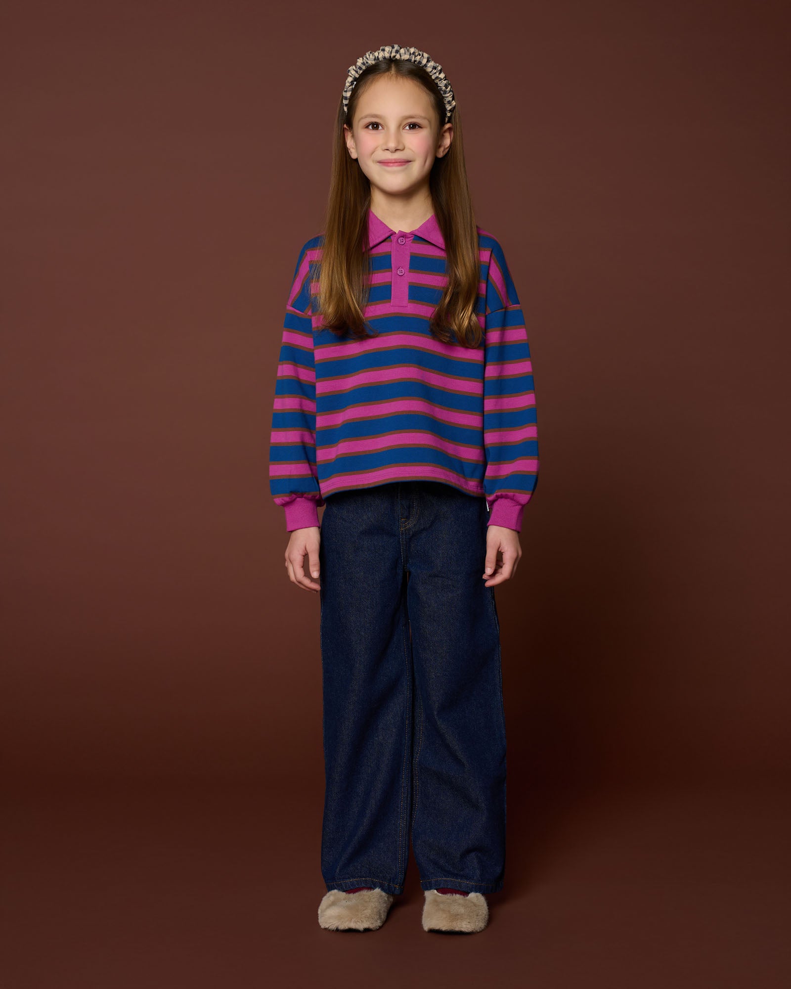 Petit Blush - wide leg jeans  - dark blue