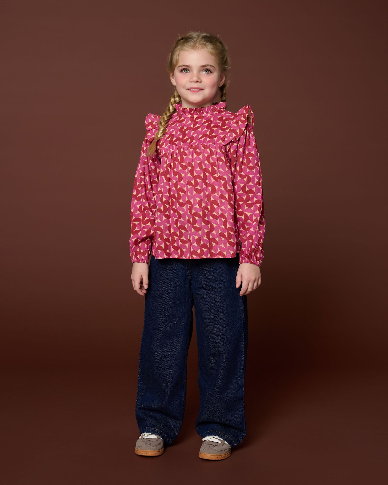 Petit Blush - wide leg jeans  - dark blue