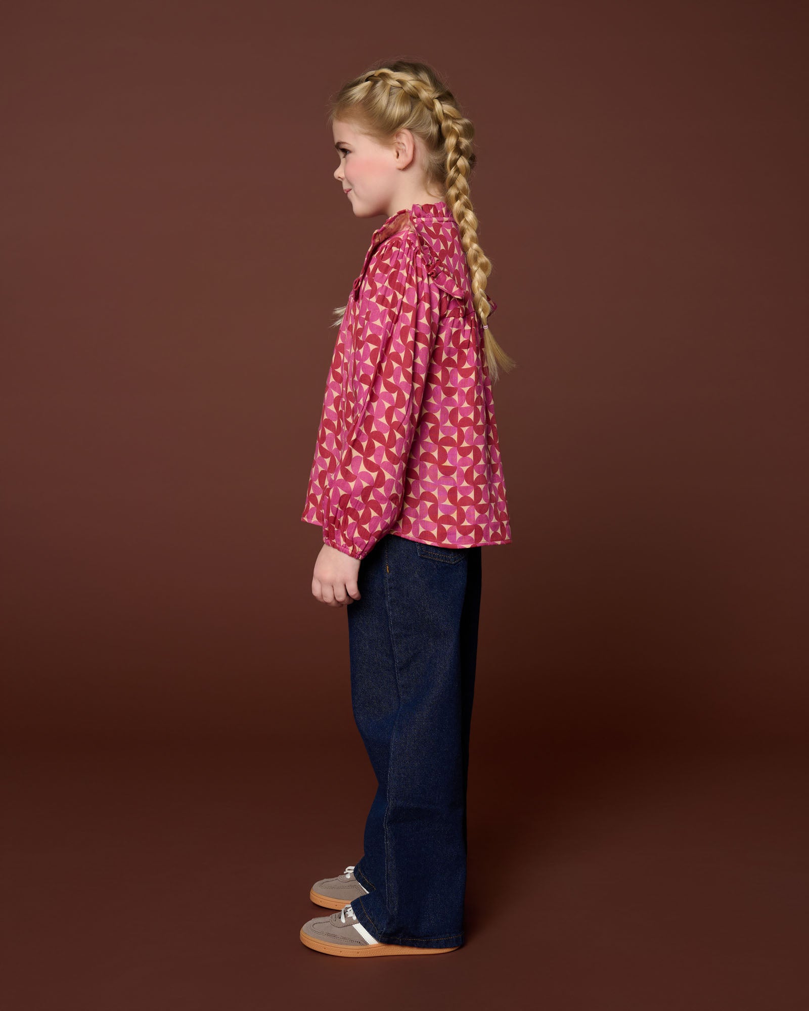 Petit Blush - wide leg jeans  - dark blue