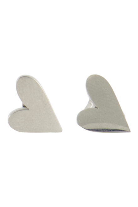 Zusss - oorbellen hartje - zilver