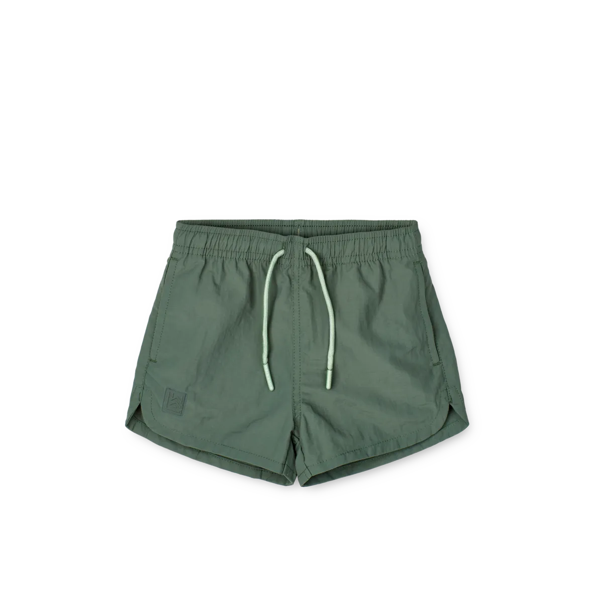 Liewood - aiden printed board shorts - garden green