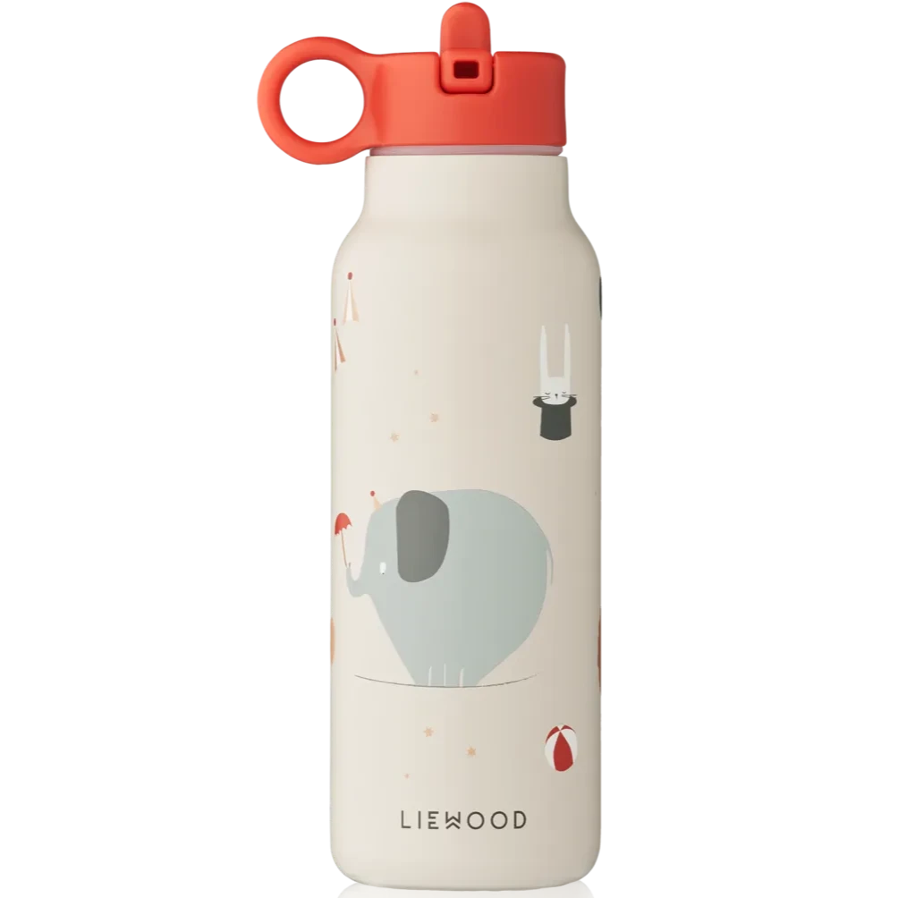 Liewood - falk water bottle - circus / sandy