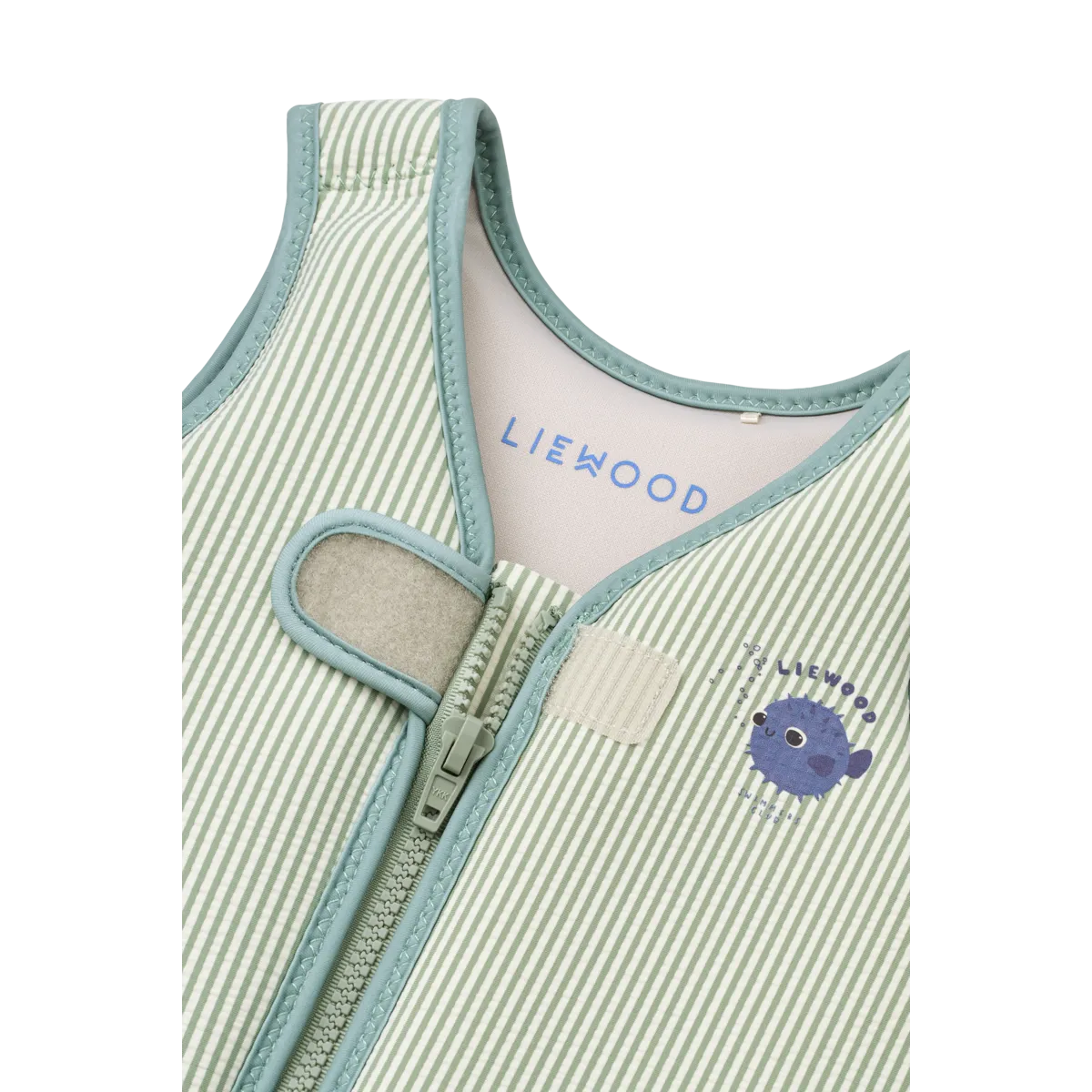 Liewood - dove swim vest - peppermint / sandy