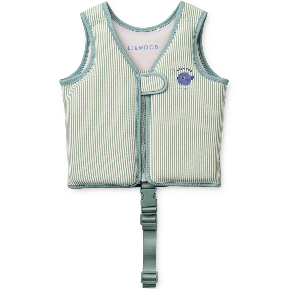Liewood - dove swim vest - peppermint / sandy