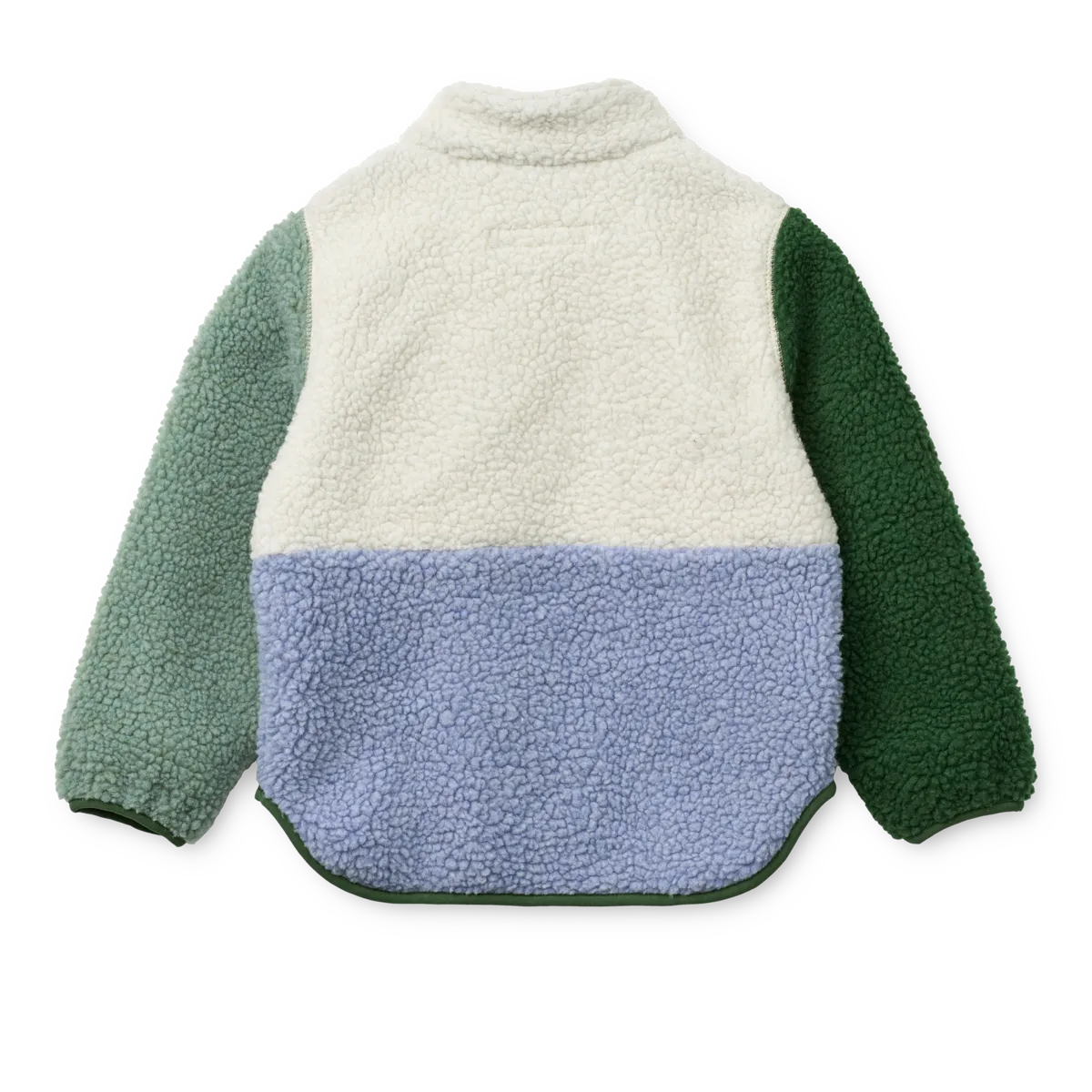 Liewood - nolan pile jacket - dusty lavender mix