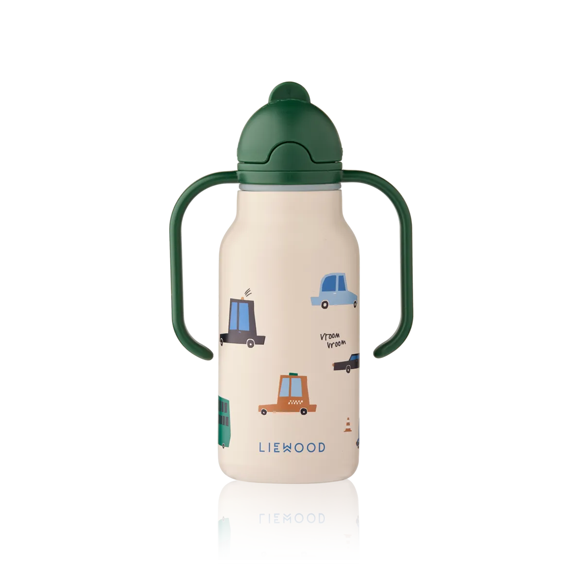 Liewood - kimmie water bottle - cars / sandy