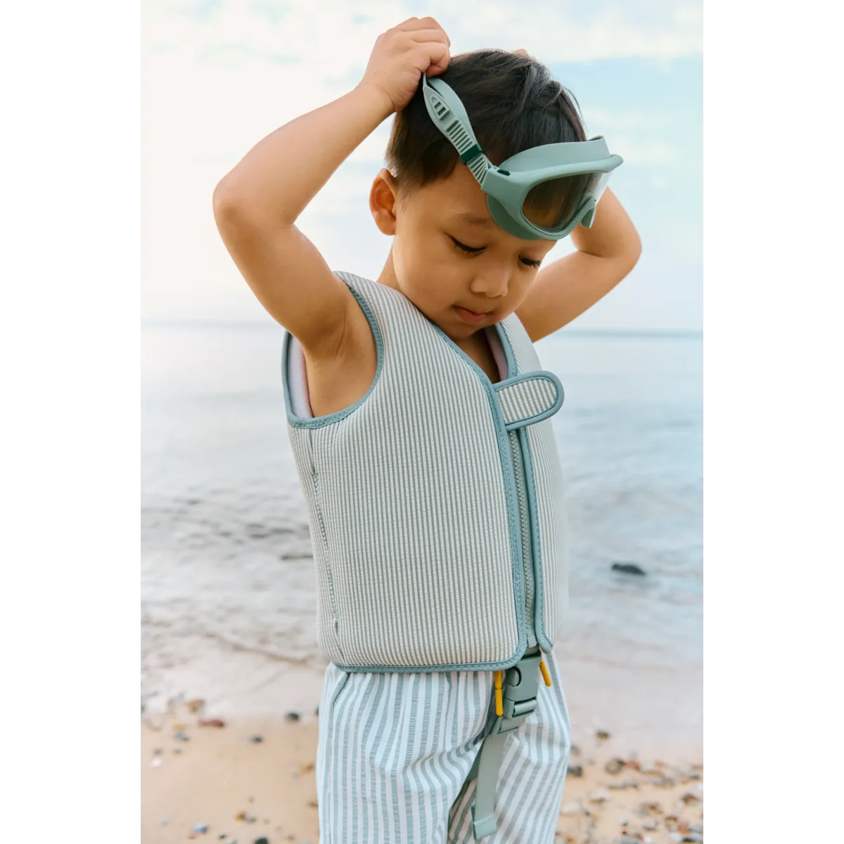 Liewood - dove swim vest - peppermint / sandy