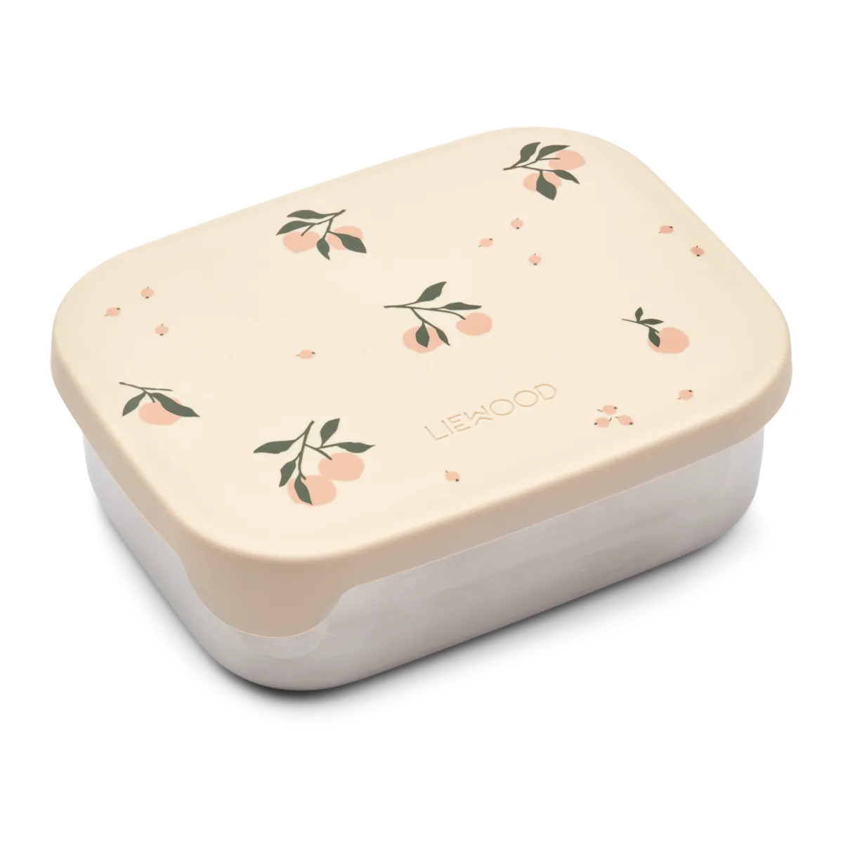 Liewood - arthur printed lunchbox - peach