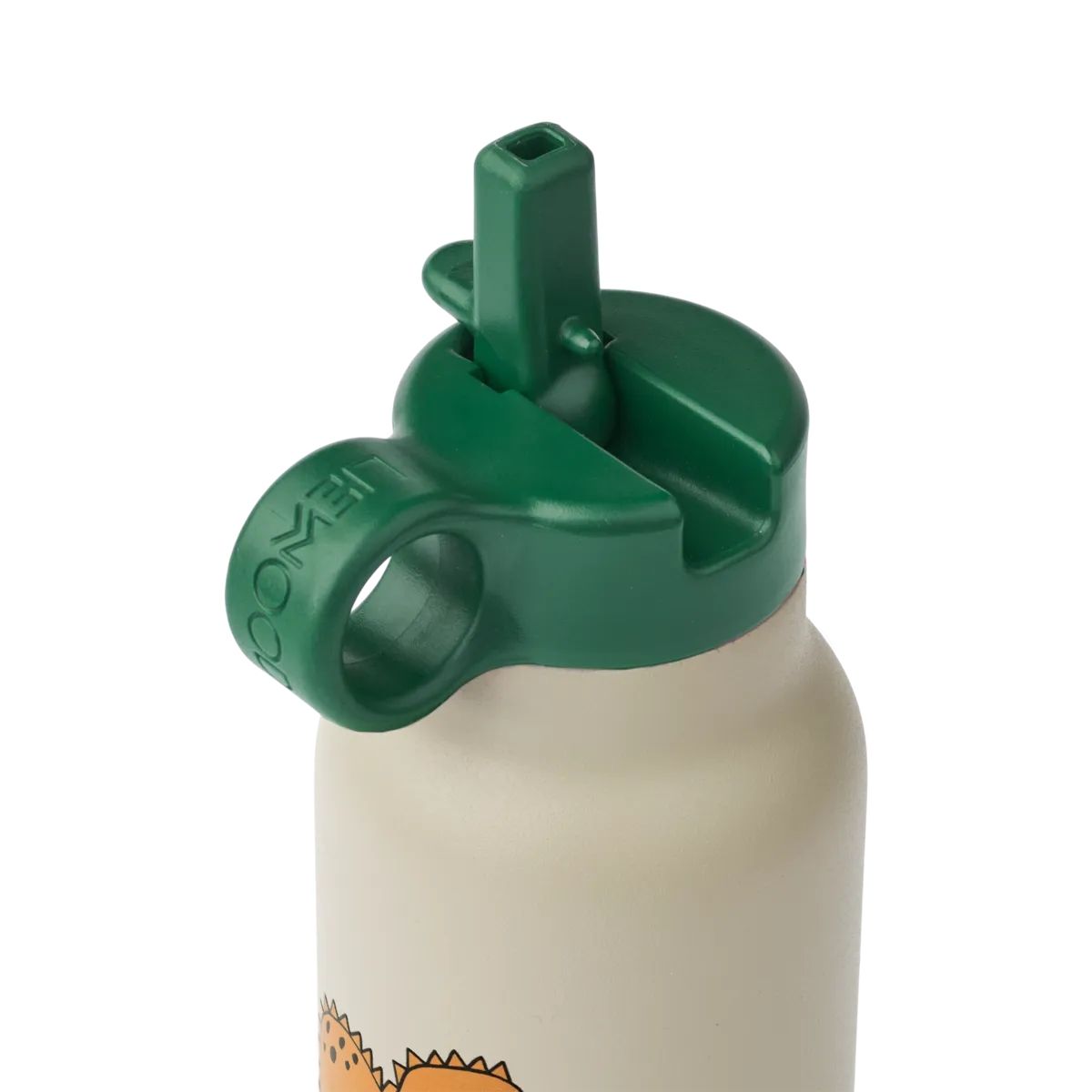 Liewood - falk water bottle - dinosaurs / mist