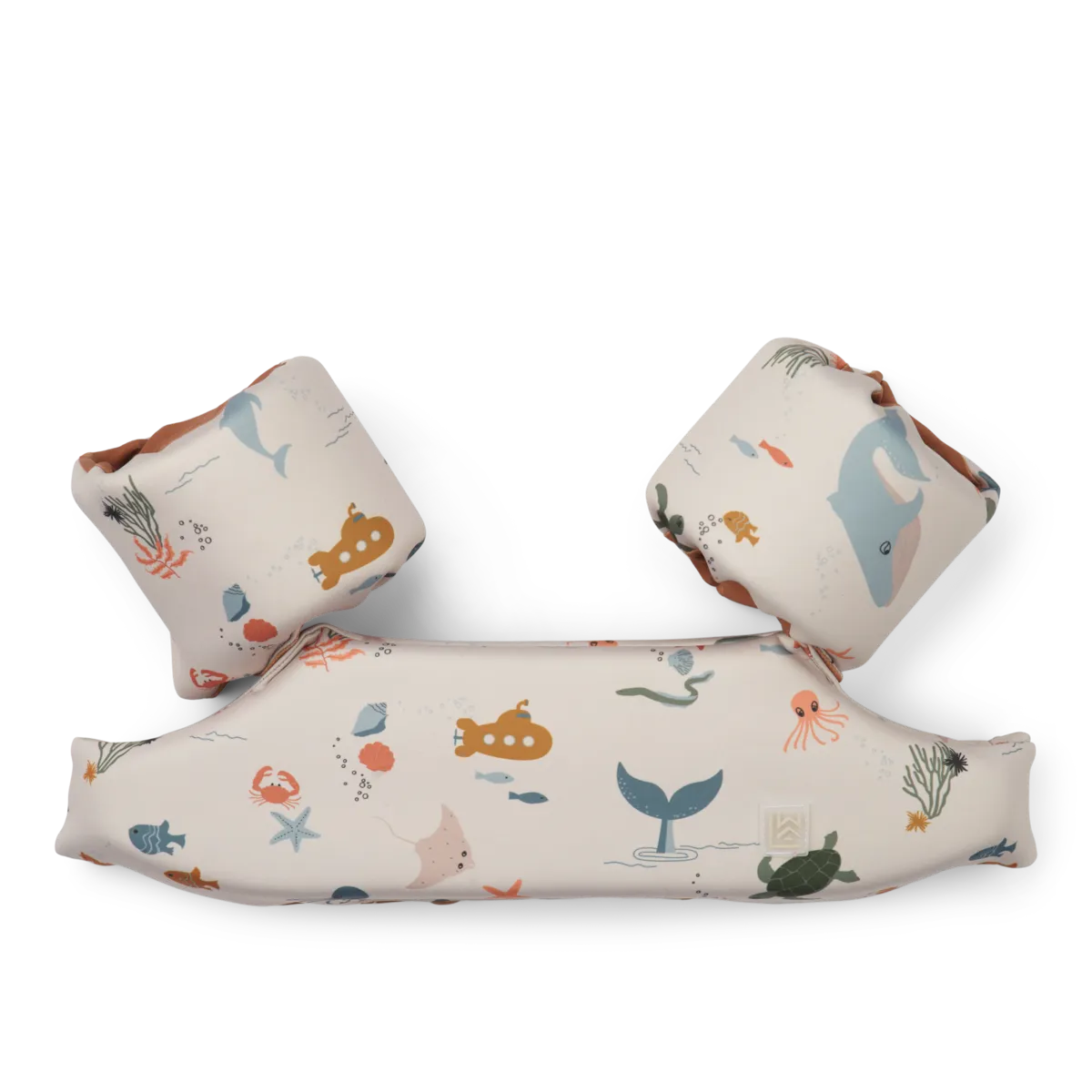 Liewood - darko printed swim belt - sea creature / sandy