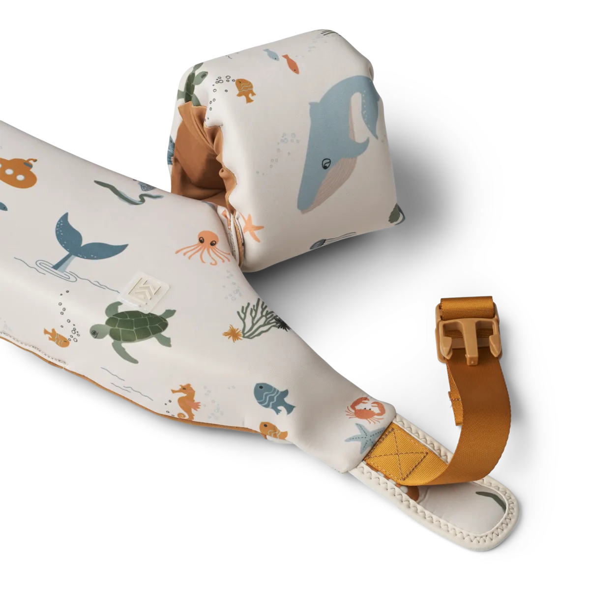 Liewood - darko printed swim belt - sea creature / sandy