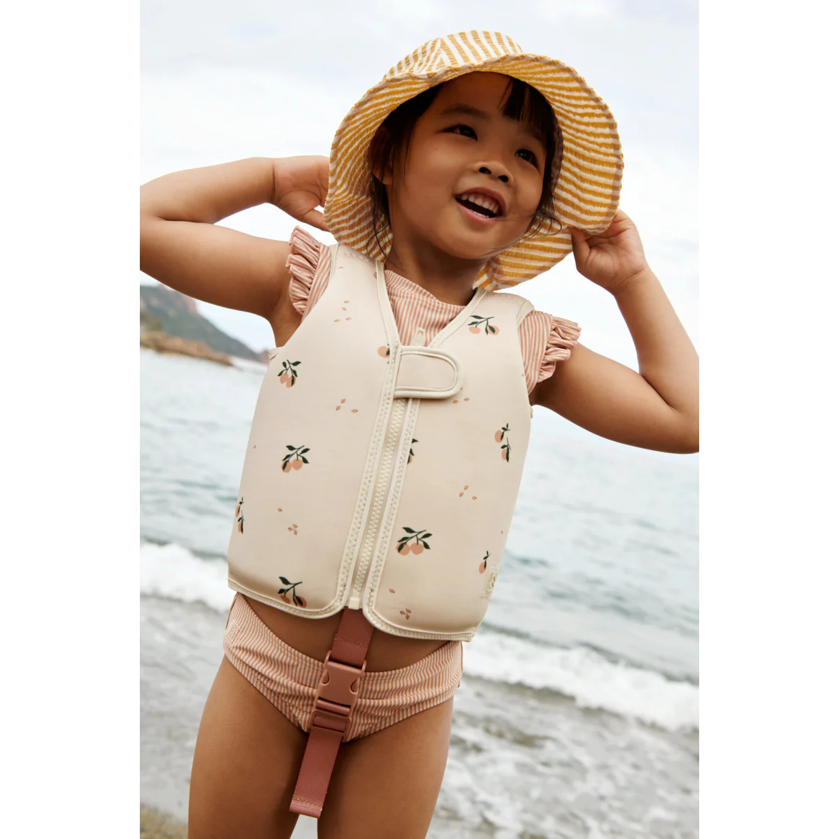 Liewood - dove swim vest - peach / sea shell