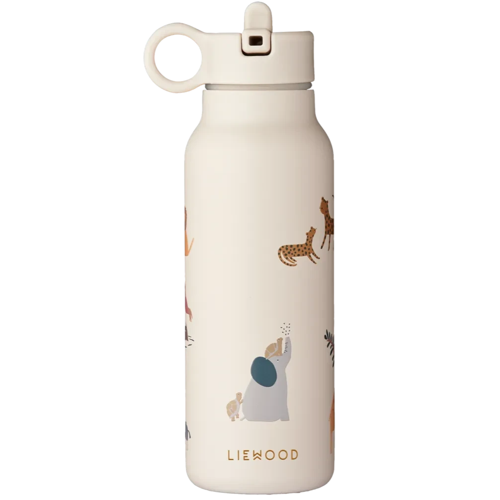 Liewood - falk water bottle - all together / sandy