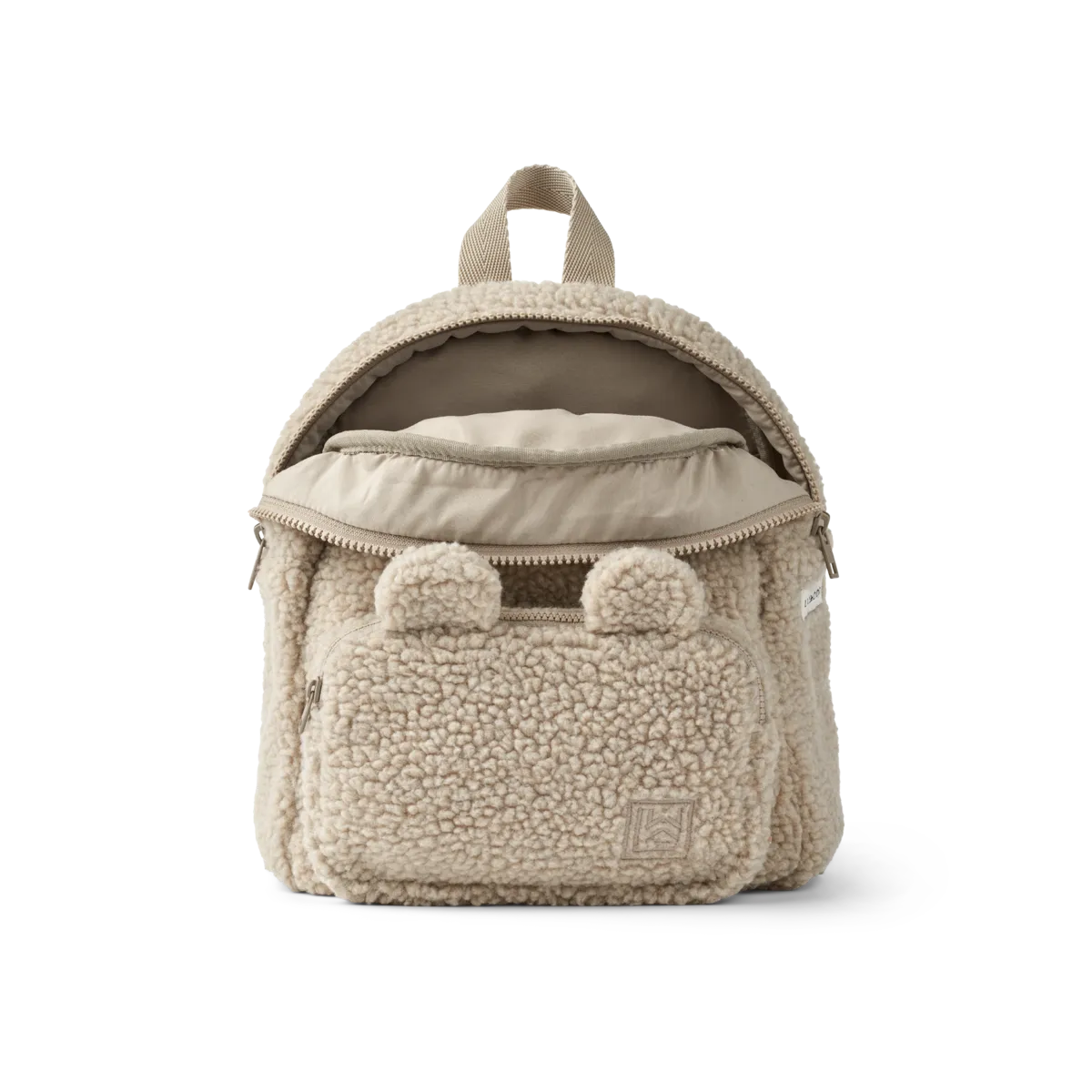 Liewood - Allan pile backpack with ears - mist