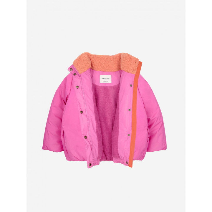 Bobo Choses - kids circle anorak - fuchsia