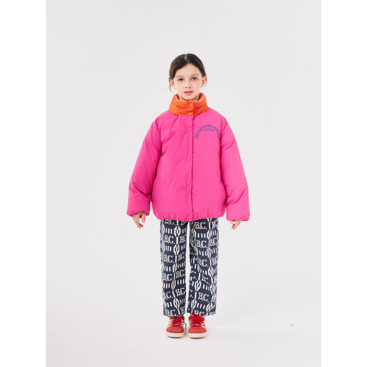 Bobo Choses - kids circle anorak - fuchsia