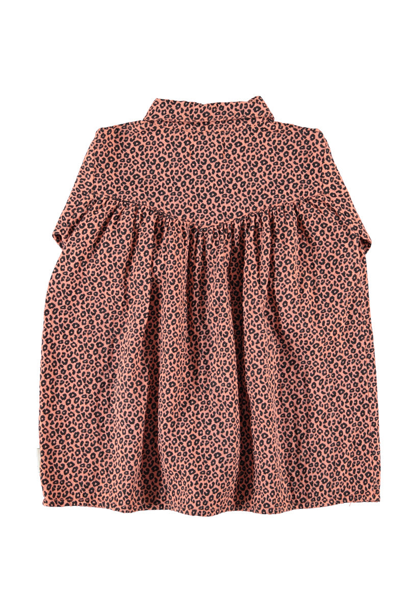 Piupiuchick - short dress pink with animal print