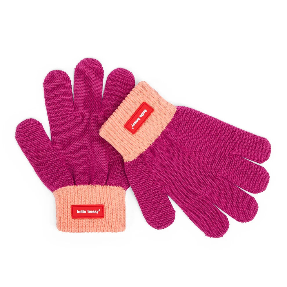 Hello Hossy - handschoenen handy - purple