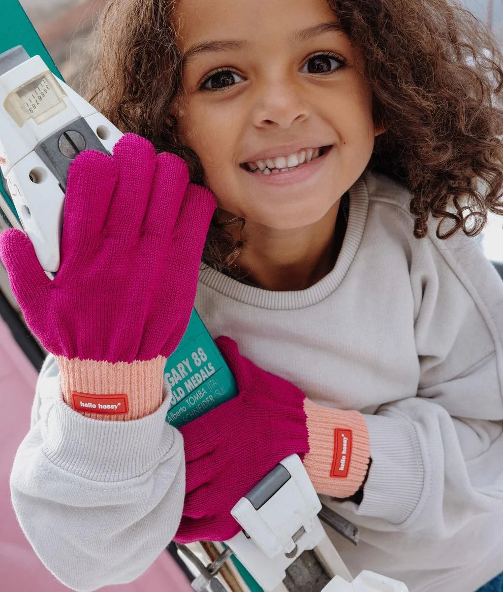 Hello Hossy - handschoenen handy - purple