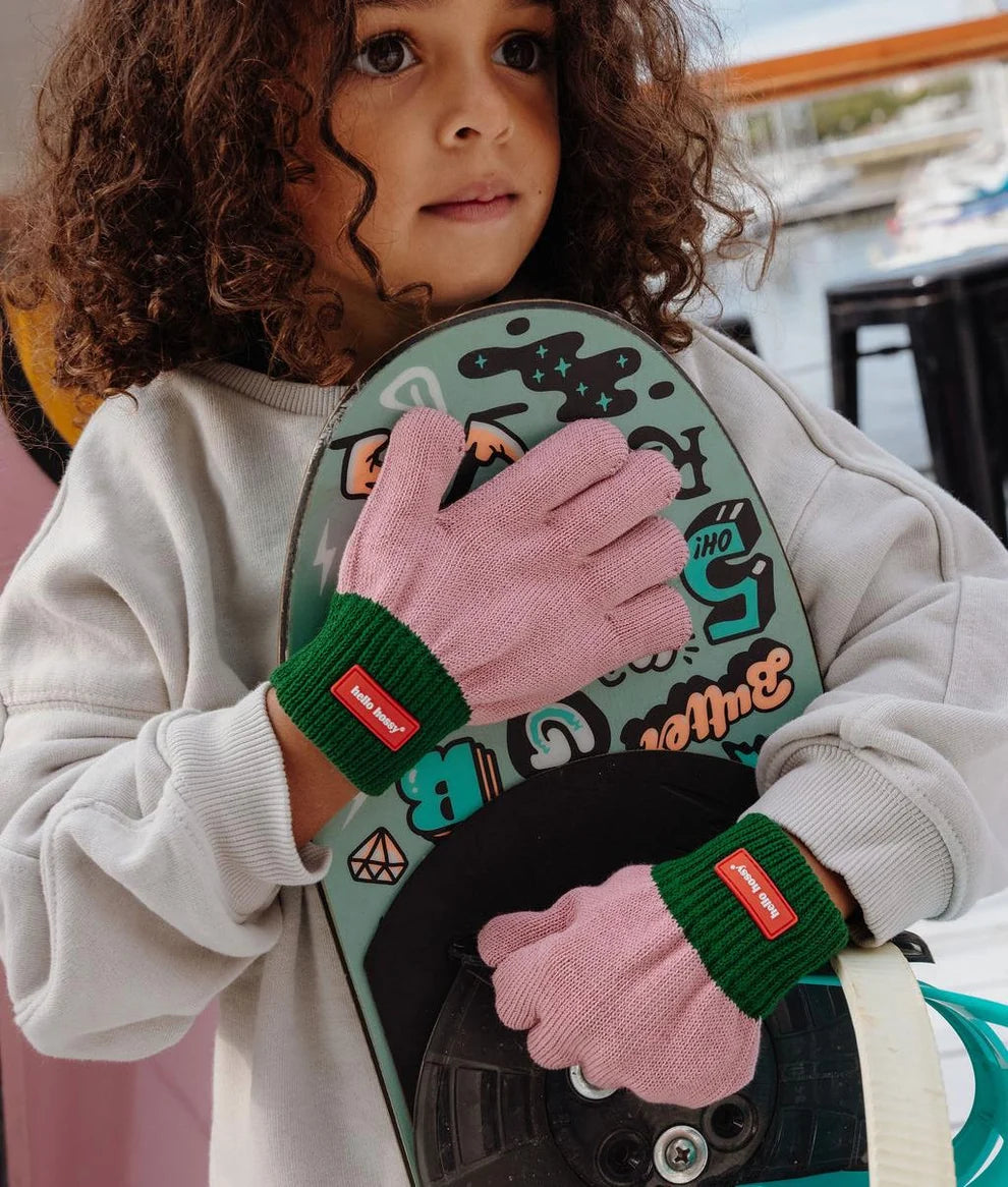 Hello Hossy - handschoenen handy - rosy