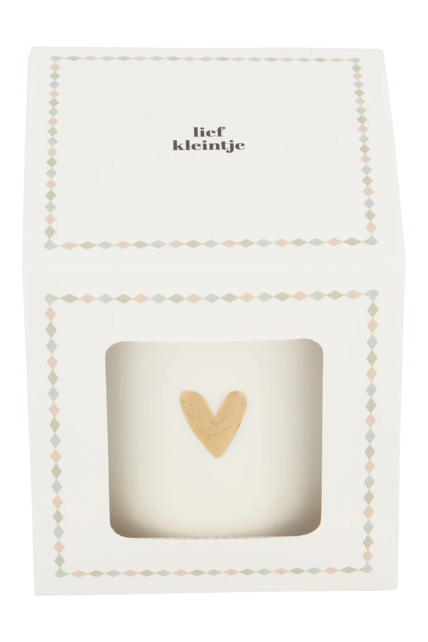 Zusss - geurkaars in doos lief kleintje - multicolor