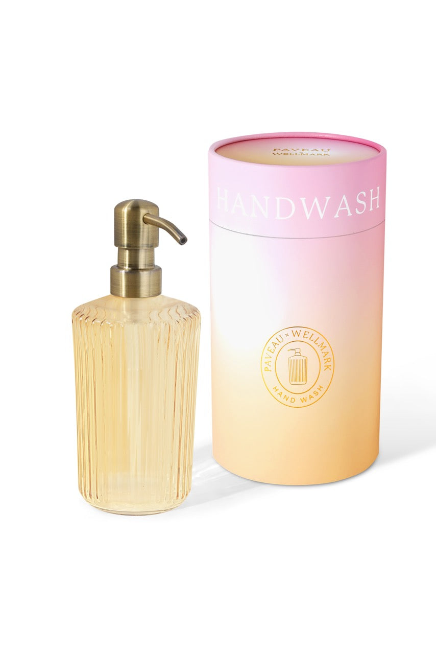 Wellmark ism Paveau - hand soap fresh linnen - cable yellow